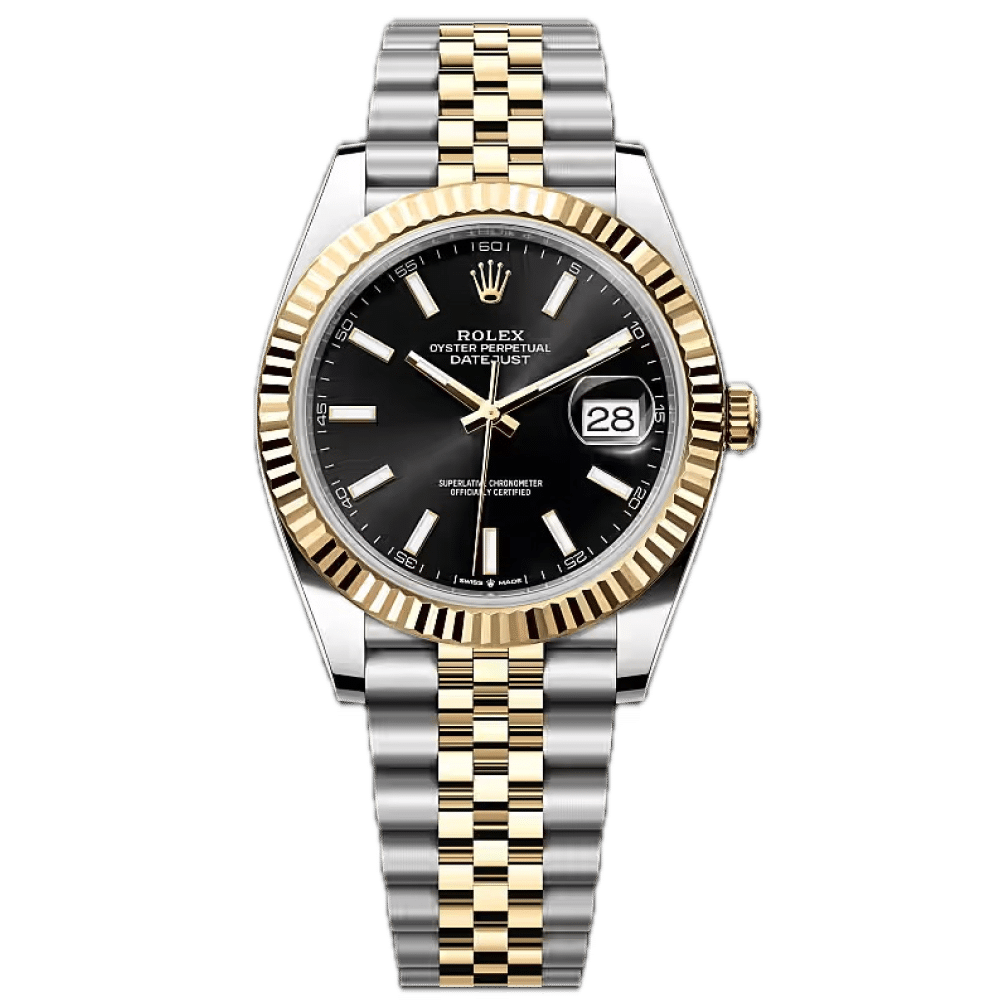 Rolex Datejust 41 Jubilee Arany-Acél Karóra - Teljes Szett